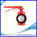 Manual Stainless Steel PTFE Industrial Wafer Cast Iron Butterly Valve DN80